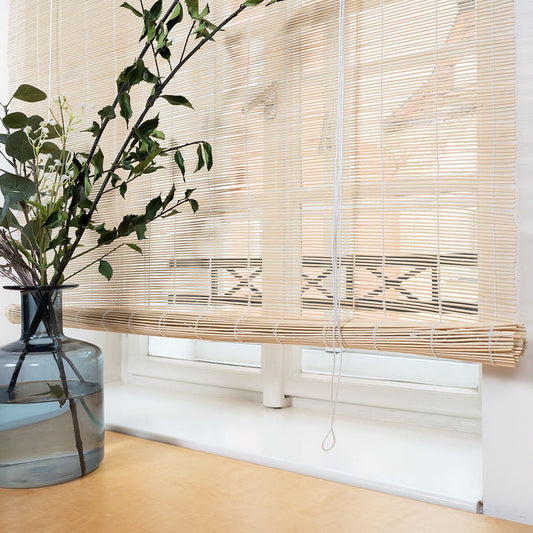 Bambusrollo mit Stäbchen - Natur