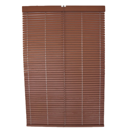 Holzrollo für Pergola - Milchschokolade
