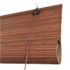 Verdunkelungsrollo aus Bambus - Braun
